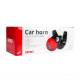 Set 2 claxoane 12V, tip melc, 125mm, 115dB, 320-390Hz, 2 tonuri, rosu, 04075 Amio