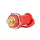 Borna auxiliara alimentare baterie, 250A, 12V-48V, surub M10, 3/8, rosu plus cu capac, acces rapid, 03814 TruckLed