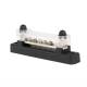 Conector fire electrice universal, 6 poli, 12-48V, 150A, cu capac, surub M6, negru minus, 03809 TruckLed