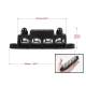 Conector fire electrice universal, 4 poli, 12-48V, 250A, cu capac, surub M10, negru minus, 03811 TruckLed