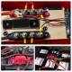 Conector fire electrice universal, 4 poli, 12-48V, 250A, cu capac, surub M10, negru minus, 03811 TruckLed