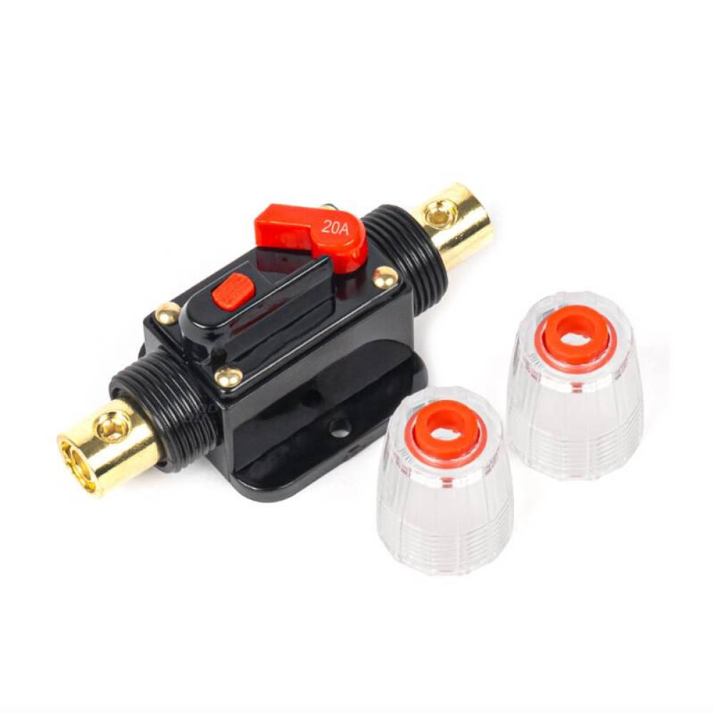 Siguranta automata rearmabila cu reset, cilindrica, 20A, 12-48V, 03815 Amio 