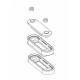 Lampa gabarit, 84x27, 2in1, LED, slim, alb-galben, cu 2 garnituri bullbar, FT-073 BZ Fristom