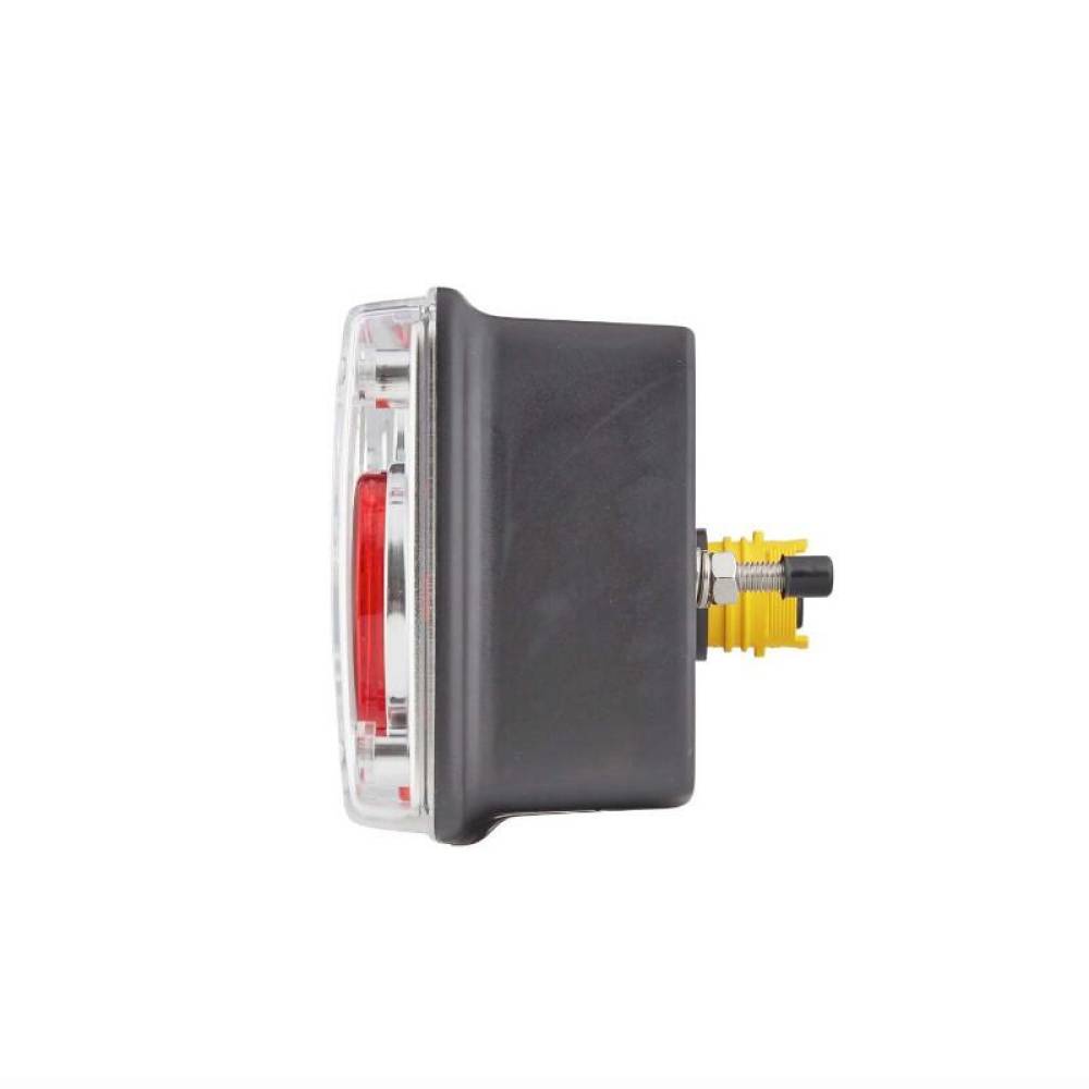 Lampa spate 372x129 cu lampa gabarit LED, 5 functii, cu triunghi, ceata si mers inapoi, 24V, mufa 7 pini, stanga, EASYCONN II, M711421 Mars Lampa spate 372x129 cu lampa gabarit LED, 5 functii, cu triunghi, ceata si mers inapoi, 24V, mufa 7 pini, stanga, EASYCONN II, M711421 Mars