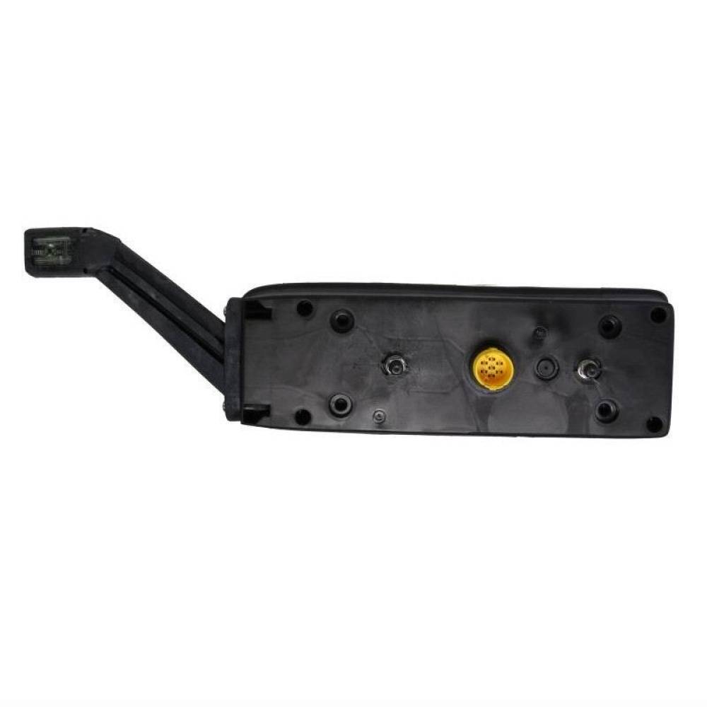 Lampa spate 372x129 cu lampa gabarit LED, 5 functii, cu triunghi, ceata si mers inapoi, 24V, mufa 7 pini, dreapta, EASYCONN II, M711422 Mars
