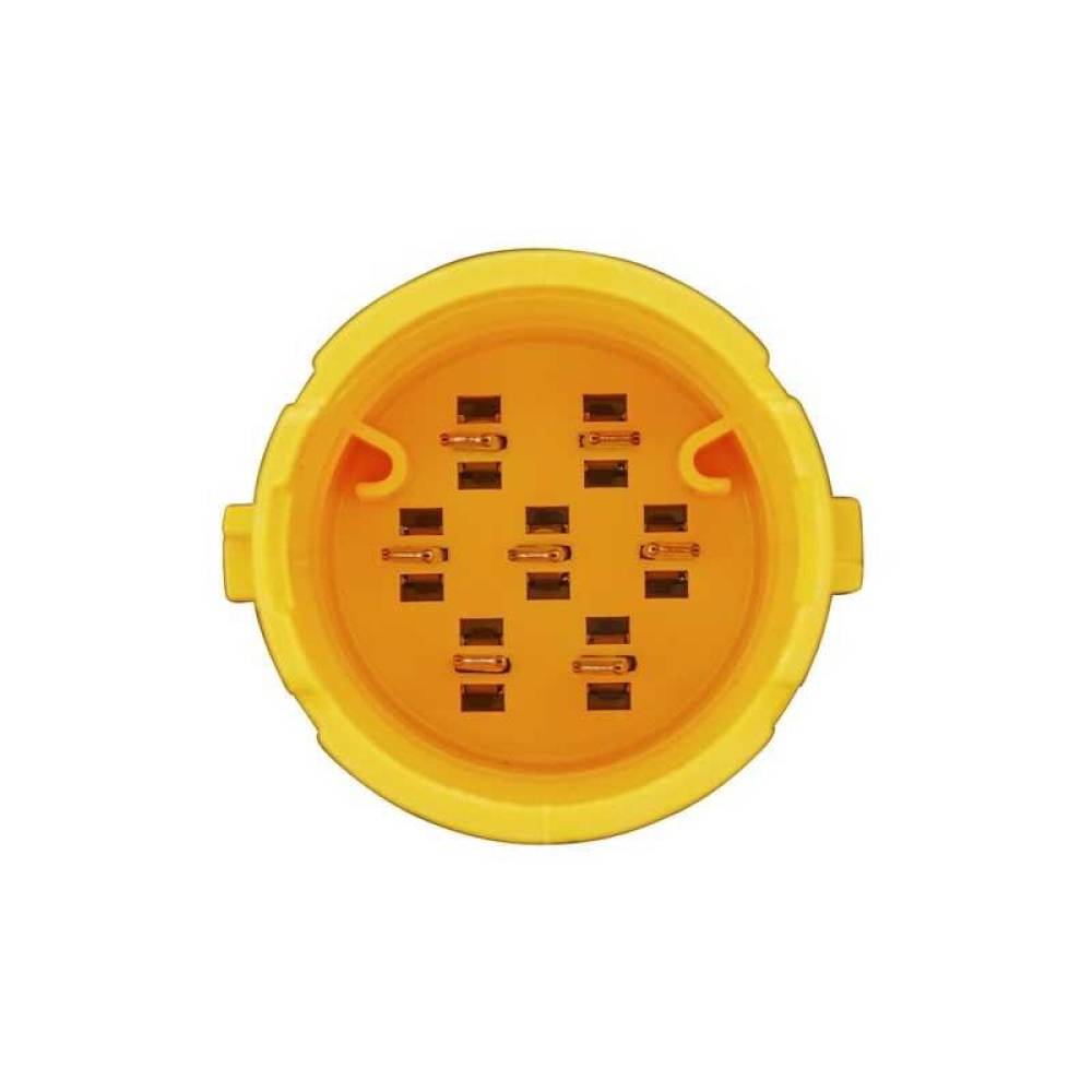 Lampa spate 372x129 cu lampa gabarit LED, 5 functii, cu triunghi, ceata si mers inapoi, 24V, mufa 7 pini, dreapta, EASYCONN II, M711422 Mars
