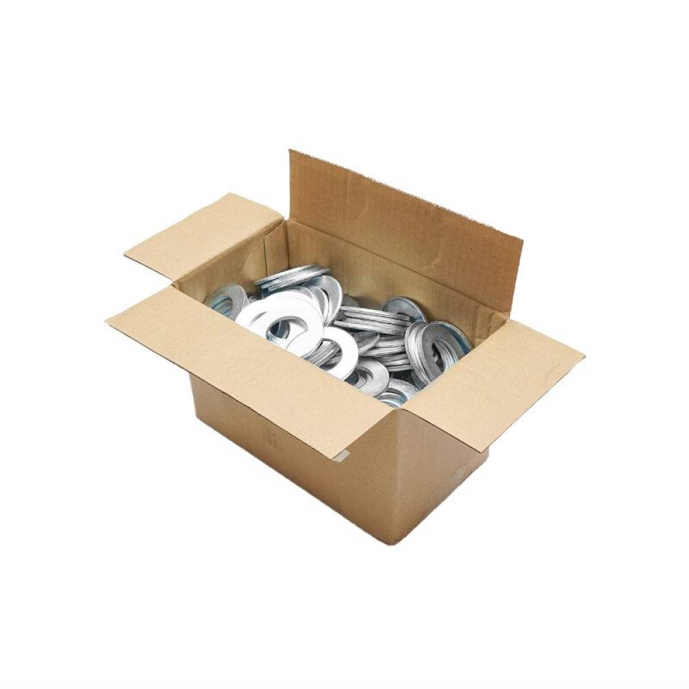Set 100 bucati saibe plate zincate, 31x56x4mm, DIN125 A-4.8 M30, BK90146