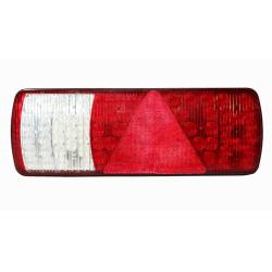 Lampa stop 360x130 cu 7 functii, LED, cu mufa Austrian Blade, Stanga, Sertplas 0350L 