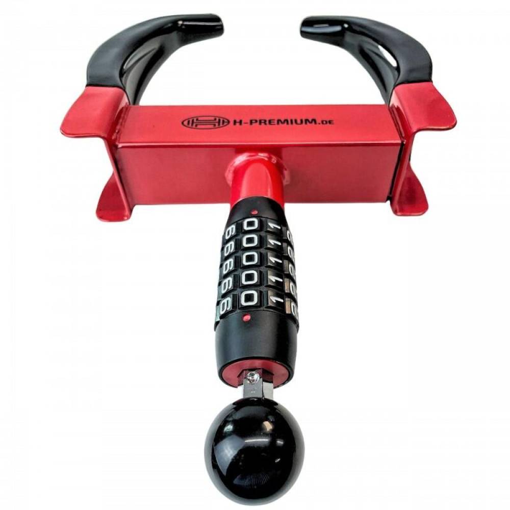 Antifurt roată cu cifru, blocator tip clește, max. 345 mm, protecție jantă, husă inclusă, Heyner 850.50