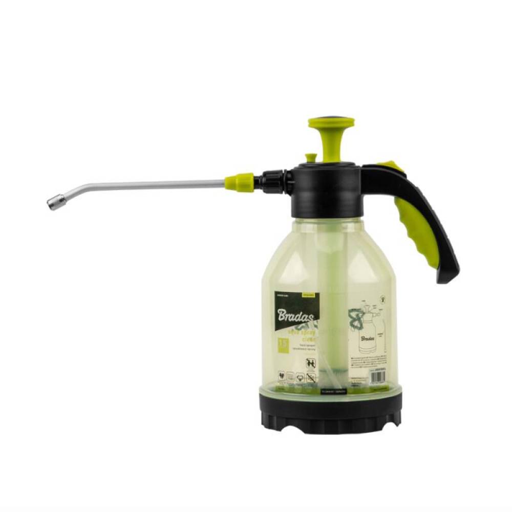 Pompa stropit manuala, atomizor 2L, cu presiune, AquaSprayClear, AS0200CL Bradas 