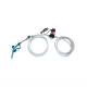Set pompa electrica transfer motorina, 12V, 180W, 45L/min, mini CPN, cu furtune, pistol si contor LCD, PMP035