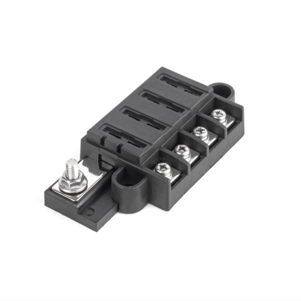 Cutie sigurante plate 4 cai, maximum 30A, cu capac protectie, 03835 Amio