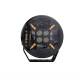 Proiector rotund fi180, LED-uri LG, faza lunga, cu pozitie alba si galbena, 9-36V, 60W, 6000Lm, 5700K, conector DT cu 4PIN, TT.11107