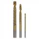 Set 6 burghie, 3 cu tarod, 4-12/20/32mm, 3 burghie fierastrau 3, 6, 8mm, AKC8143 Set 6 burghie, 3 cu tarod, 4-12/20/32mm, 3 burghie fierastrau 3, 6, 8mm, AKC8143