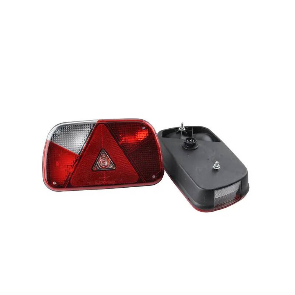 Kit lampi remorca 240x130, 12V, 7 functii, cu triunghi, mers inapoi, ceata si iluminare numar, cablu cu 2 mufe 6pin si stecher 13pin, MT77 Kit lampi remorca 240x130, 12V, 7 functii, cu triunghi, mers inapoi, ceata si iluminare numar, cablu cu 2 mufe 6pin si stecher 13pin, MT77