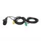 Kit lampi remorca 240x130, 12V, 7 functii, cu triunghi, mers inapoi, ceata si iluminare numar, cablu cu 2 mufe 6pin si stecher 13pin, MT77 Kit lampi remorca 240x130, 12V, 7 functii, cu triunghi, mers inapoi, ceata si iluminare numar, cablu cu 2 mufe 6pin si stecher 13pin, MT77