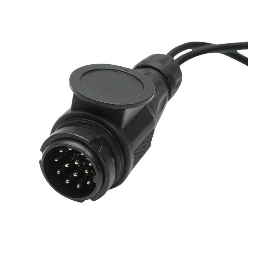 Kit lampi remorca 240x130, 12V, 7 functii, cu triunghi, mers inapoi, ceata si iluminare numar, cablu cu 2 mufe 6pin si stecher 13pin, MT77 Kit lampi remorca 240x130, 12V, 7 functii, cu triunghi, mers inapoi, ceata si iluminare numar, cablu cu 2 mufe 6pin si stecher 13pin, MT77