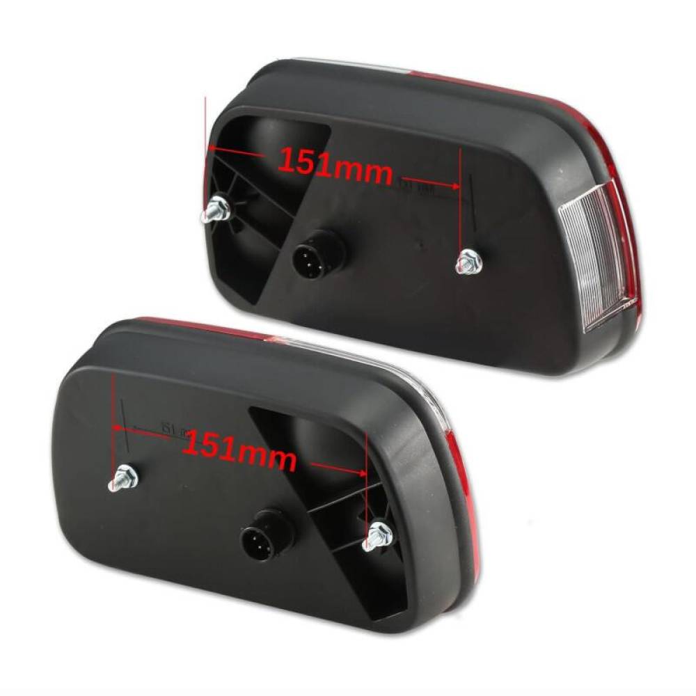 Kit lampi remorca 240x130, 12V, 7 functii, cu triunghi, mers inapoi, ceata si iluminare numar, cablu cu 2 mufe 6pin si stecher 13pin, MT77 Kit lampi remorca 240x130, 12V, 7 functii, cu triunghi, mers inapoi, ceata si iluminare numar, cablu cu 2 mufe 6pin si stecher 13pin, MT77