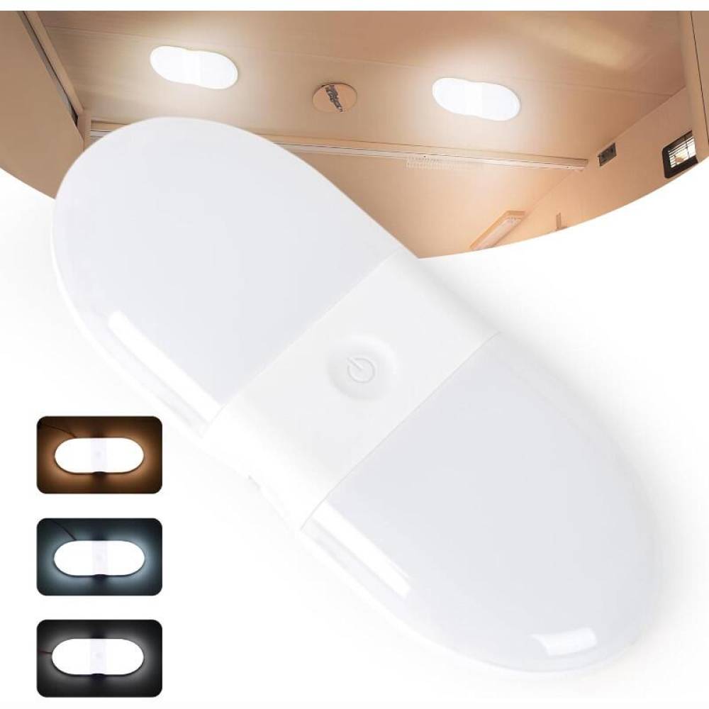 Lampa interior plafon, 266x12mm, LED, 3 moduri de iluminare, 12-24V, 10W, 1800lm, cu comutator tactil, aplicabila, Motorhome Lights Lampa interior plafon, 266x12mm, LED, 3 moduri de iluminare, 12-24V, 10W, 1800lm, cu comutator tactil, aplicabila, Motorhome Lights