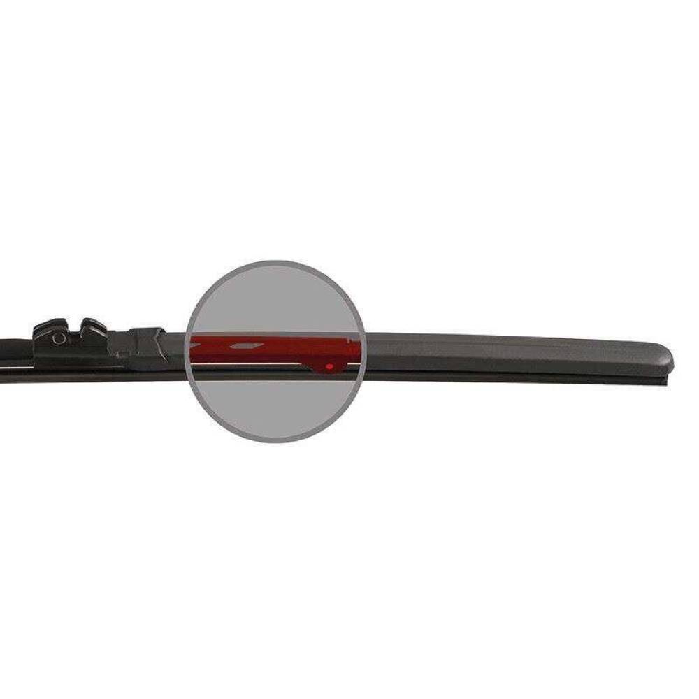 Stergator parbriz luneta 14''/35cm, spate, NANO grafit Rear Flat 001.42 Heyner