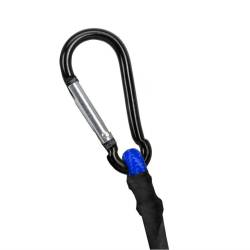 Set 2 chingi elastice 2x80cm, fi8mm, cu carabine, albastre, 882.18 Alca 