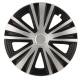 Capace roti 16'' Jestic GLORY negru cu inel cromat