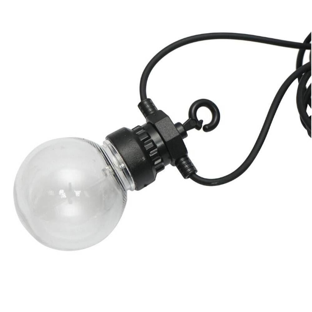 Ghirlanda luminoasa decorativa cu LED, 220V, 12 socluri, cablu 6m, BK69965 Delight