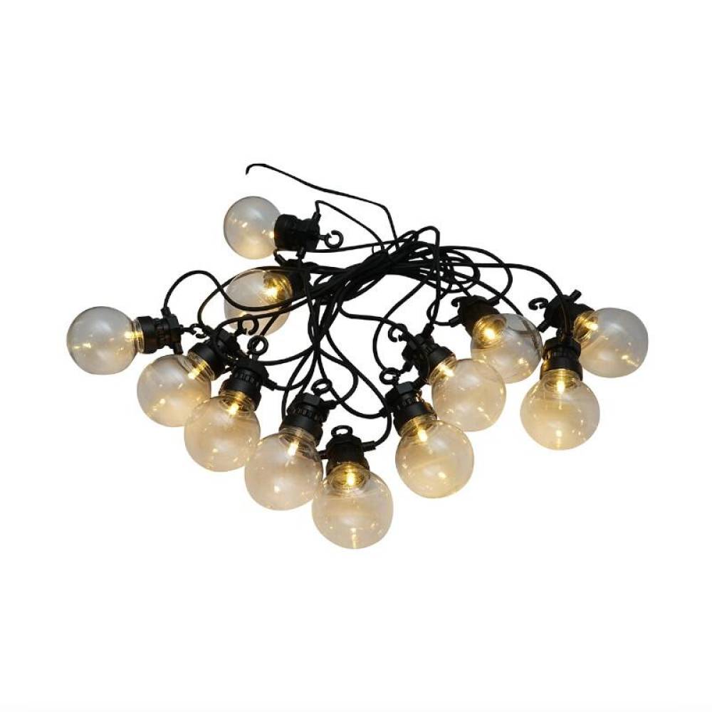 Ghirlanda luminoasa decorativa cu LED, 220V, 12 socluri, cablu 6m, BK69965 Delight