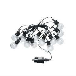 Ghirlanda luminoasa decorativa cu LED, 220V, 12 socluri, cablu 6m, BK69965 Delight