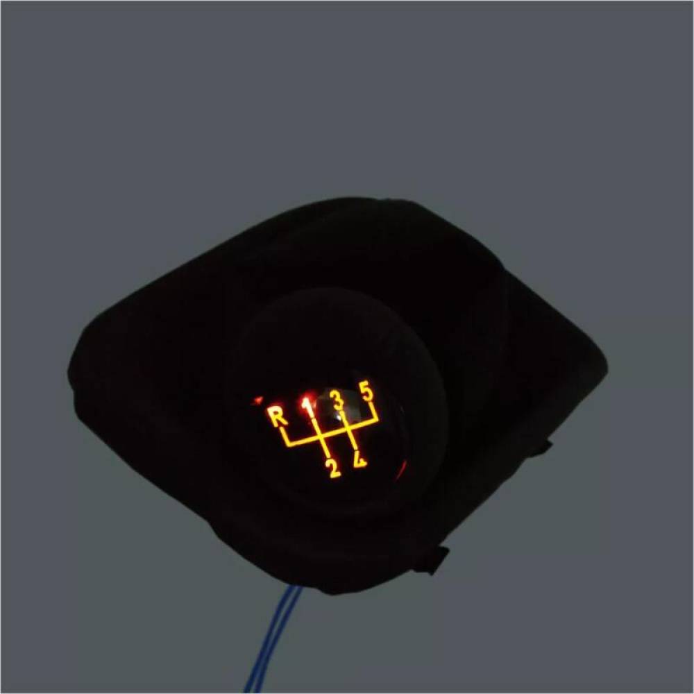Maner schimbator viteza cu husa, LED, 5 viteze, BMW E46, negru FXBM47 Maner schimbator viteza cu husa, LED, 5 viteze, BMW E46, negru FXBM47