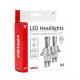 Set 2 becuri H4-H19, LED, 9-32V, 50W, 2225lm, 6500K, H Mini 03331 Amio