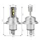 Set 2 becuri H4-H19, LED, 9-32V, 50W, 2225lm, 6500K, H Mini 03331 Amio