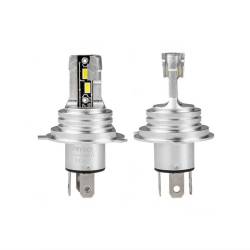 Set 2 becuri H4-H19, LED, 9-32V, 50W, 2225lm, 6500K, H Mini 03331 Amio