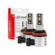 Set 2 becuri H8, H9, H11, H16, LED, 9-32V, 50W, 2225lm, 6500K, H Mini 03333 Amio
