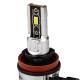 Set 2 becuri H8, H9, H11, H16, LED, 9-32V, 50W, 2225lm, 6500K, H Mini 03333 Amio