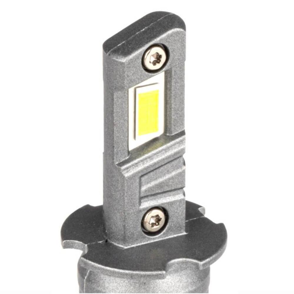 Set 2 becuri  H3, LED, 11-18V, 30W, 2936lm, 6000K, cu radiator, X5 Winger Series, 03944 Amio