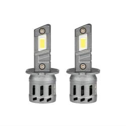 Set 2 becuri  H3, LED, 11-18V, 30W, 2936lm, 6000K, cu radiator, X5 Winger Series, 03944 Amio