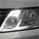 Set 2 becuri aluminiu T10e, 3 LED-uri SMD2835, 12-24V, W5W, 5600K, Canbus, alb, 01637 Amio 