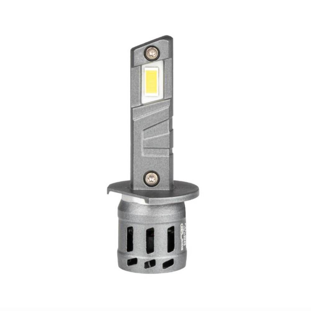 Set 2 becuri  H1, LED, 11-18V, 30W, 2936lm, 6000K, cu radiator, X5 Winger Series, 03943 Amio