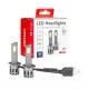 Set 2 becuri  H1, LED, 11-18V, 30W, 2936lm, 6000K, cu radiator, X5 Winger Series, 03943 Amio