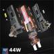 Set 2 becuri  H7-H18, LED, 12V, 44W, 3936lm, 6500K, cu radiator, Canbus, X4 Aviator 03764 Amio