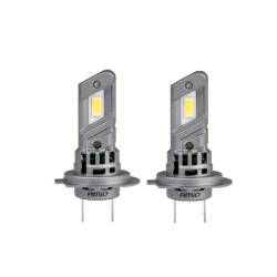Set 2 becuri  H7, LED, 11-18V, 40W, 3580lm, 6000K, cu radiator, X5 Winger Series, 03946 Amio