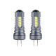 Set 2 becuri HP24W, 18 LED-uri, 12-24V, 6000K, 960lm, Canbus, cu lupa, 02803 Amio 