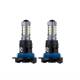Set 2 becuri HP24W, 18 LED-uri, 12-24V, 6000K, 960lm, Canbus, cu lupa, 02803 Amio 