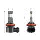 Set 2 Becuri LED H8, H9, H11, H16, 60W, 5600lm, Canbus 95%, 6000K  Amio 04116