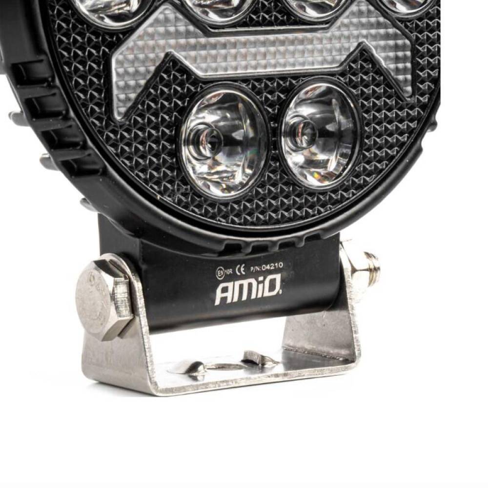 Proiector lucru fi130, LED, cu pozitie galbena, 9-36V, 54W, 10000lm, 6500K, spot, 04210 Amio 