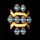 Proiector lucru fi130, LED, cu pozitie galbena, 9-36V, 54W, 10000lm, 6500K, spot, 04210 Amio 