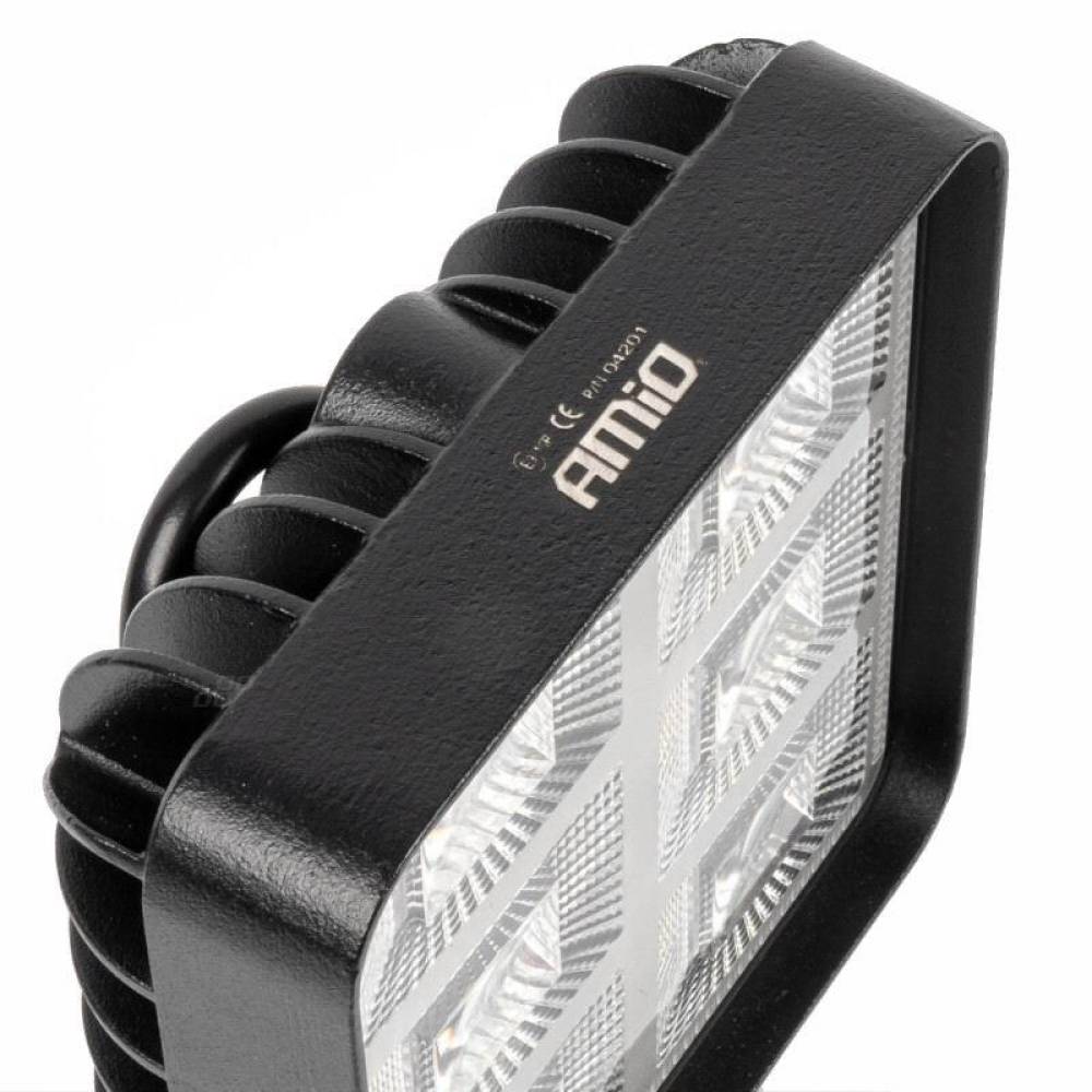 Proiector lucru 110x110, LED, 9-36V, 72W, 7200lm, 6500K, flood, 04201 Amio 