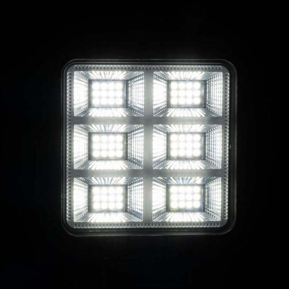 Proiector lucru 110x110, LED, 9-36V, 72W, 7200lm, 6500K, flood, 04201 Amio 