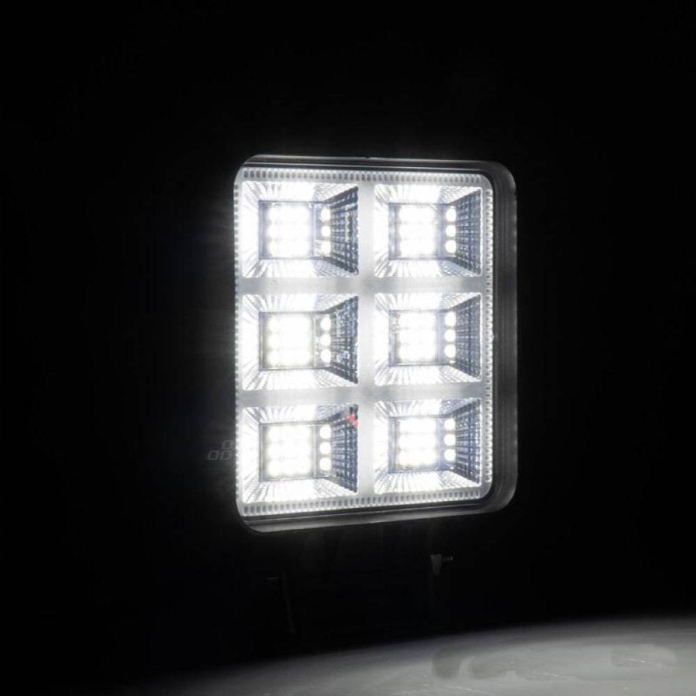 Proiector lucru 110x110, LED, 9-36V, 72W, 7200lm, 6500K, flood, 04201 Amio 